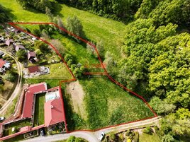 Stavební pozemek o výměře 4.703m2 v krásné přírodě u Soběslavi