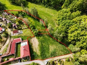 Stavební pozemek o výměře 4.703m2 v krásné přírodě u Soběslavi
