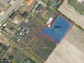 Prodej stavebního pozemku 905m² ve Vyšehořovicích