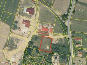 Prodej stavebního pozemku o výměře 977m2 v obci Šebířov